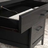 Sauder® Summit Station 66" W Executive Computer Desk, Raven Oak Sauder