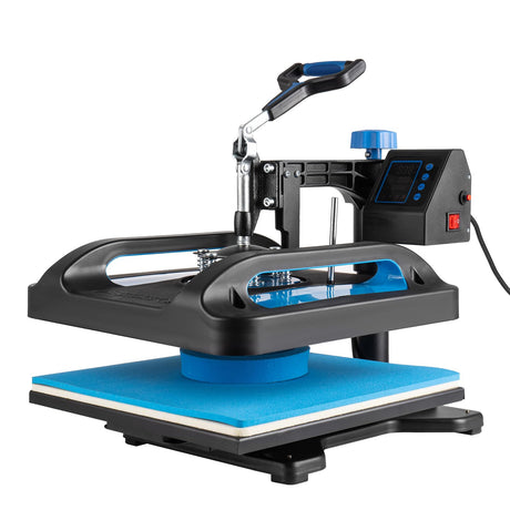Leomru Heat Press Machine, 8 in 1 Heat Press, 12x15 inch Sublimation T Shirt Pressing Machine, 360-Degree Swing Away Heat Transfer Machine Multifunction Combo for T-Shirt Mugs at Cap Leomru
