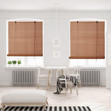 Bamboo Roller Blinds Shades,Outdoor Bamboo Roll Up,Vertical Lifting,Natural,Breathable,Waterproof Roller Shades for Privacy Protection,Sun Shade,Blackout,Ventilation,Easy Installation,36x72in（WxH BAYUE