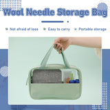 Mayboos Felting Kit - 6"x6" Felting Pad & Tools with Needles, Finger Guards, Wooden Handle Scissor, Bag for Beginner & Professional DIY Mayboos