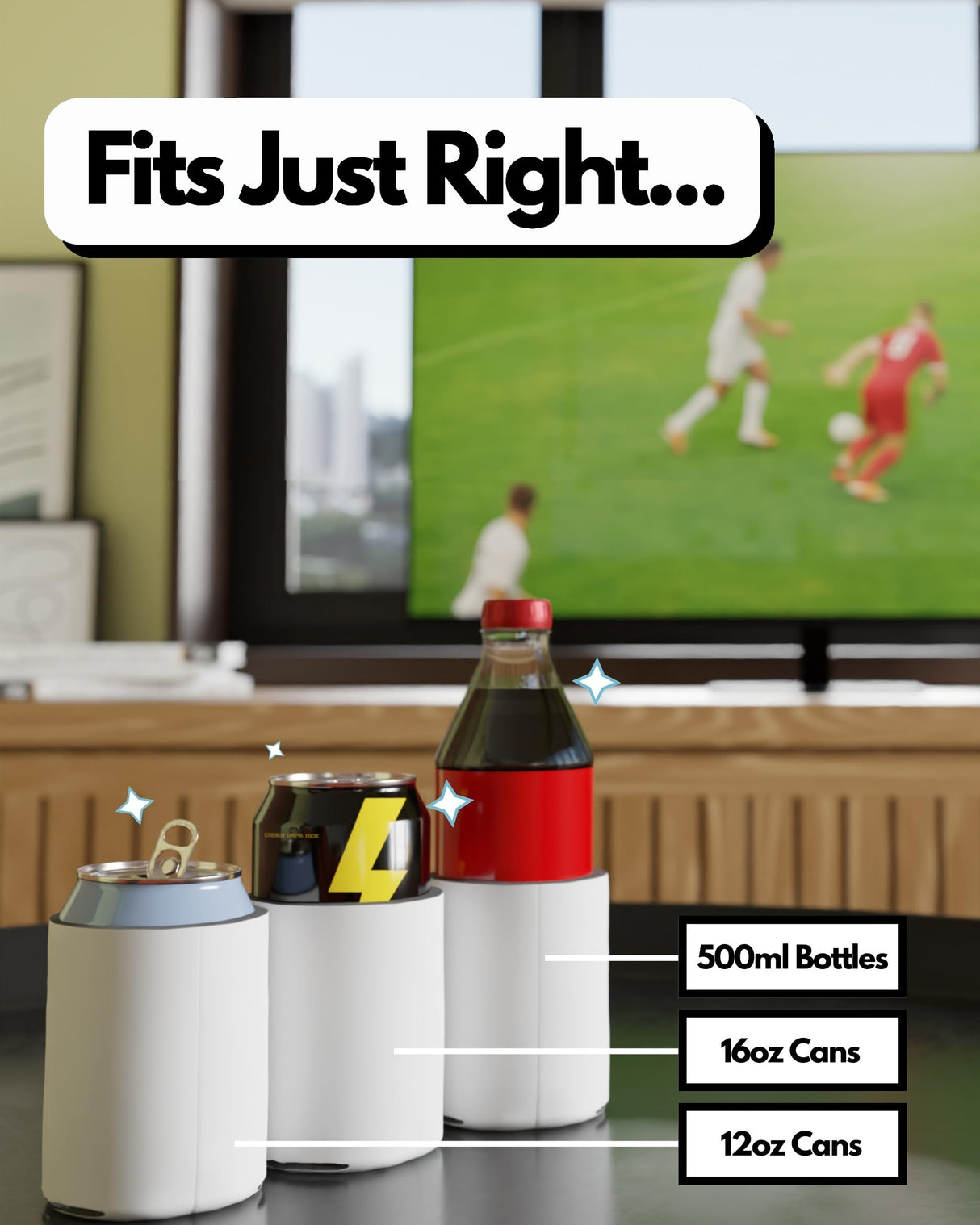 PartyPrints 25 Pack White Blank Can Cooler Sleeves, Customizable Bulk Sublimation Insulated Foam for Beer, Collapsible Plain Drink Holder, Cold Soda Insulator, 12oz Regular, 16oz Tall Cans PartyPrints