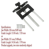 findmall 9 Inch Woodworking Front Vise Woodworking Bench Vise Heavy-Duty Steel and Cast Iron Front Screw Vise Woodworker's Vise Fit for Making Woodworking findmall