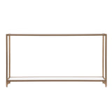 SEI Furniture Bergen Narrow Metal Console Table, Gold SEI Furniture