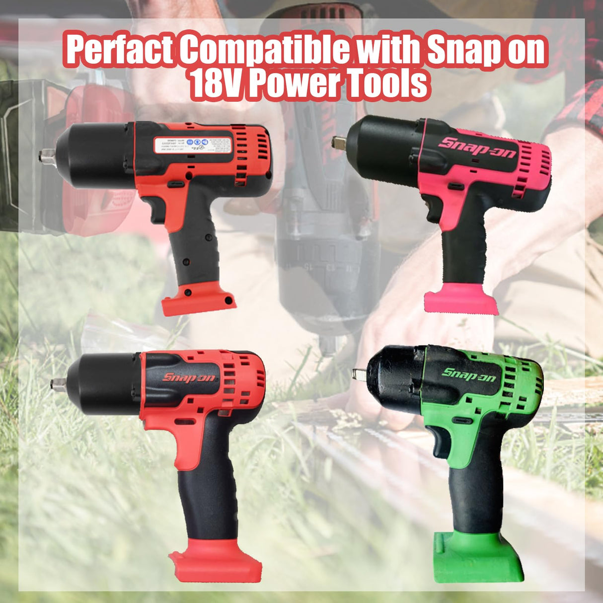 Battery Adapter for Snap on 18V,for Dewalt 20V 60V &for Milwaukee 18V Lithium Battery Convert to for Snap on 18V CTB8185 CTB7185 CTB8187 Battery Converter，Power for Snap on 18V Cordless Tools EID