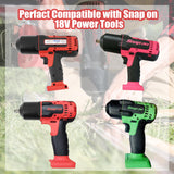 Battery Adapter for Snap on 18V,for Dewalt 20V 60V &for Milwaukee 18V Lithium Battery Convert to for Snap on 18V CTB8185 CTB7185 CTB8187 Battery Converter，Power for Snap on 18V Cordless Tools EID