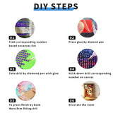 12 Pack Diamond Art Kits for Adults,5D Diamond Painting Kits for Adults,Cartoon and Animation Series Paint with Numbers Diamonds for Home Wall Decor Festival Gift 12x16 Inch FFPTBNYX