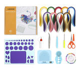 YURROAD 5MM Paper Quilling Kit Quilling Paper and Tools Set with Quilling Slotted Pen Quilling Template Board Quilling Comb Quilling Curling Coach YURROAD
