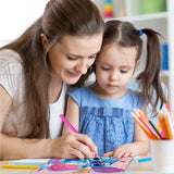 nekpiahu 6 Pack 5D Diamond Art Painting Kits for Kids Beginners, Full Drill Cute Cartoon Diamond Art Kits, DIY Big Gem Art for Children Ages 6-7-8-9-12, Home Wall Decor 6x6 Inch nekpiahu