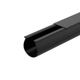 Garage Door Bottom Weather Seal T-Ends 20' Long, Black Strip with T-Ends size 5/16 to 1/4" | Garage Rubber Seal Replacement T-Style Match Amarr/Clopay (2.75"-3" Width Flat) HOOIMA
