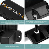 Topline Tackle 2 Set Vertical Fishing Rod Holders for Garage, Wall Mounted Fishing Pole Holders, Fishing Rod Rack for Storage 12 Rods Topline Tackle