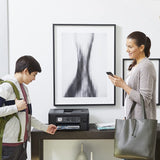 Brother MFC-J10 Series 3-in-1 Printer, Wireless Color Inkjet Printer, Printer, Copy, Scan, Fax - 9.5 ppm, 150 Sheets, 1.8" Color LCD, with Mobile Device and Duplex Printing, with MTC Printer Cable Brother