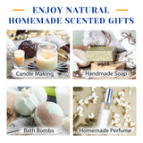 HIQILI Vanilla Essential Oil, Undiluted Natural Strong Fragrance Add in Skin Perfume, Unscented Lotion, Candle Soap Making Scent, Relax at Home with Diffuse Warm Sweet Aroma -100ML HIQILI