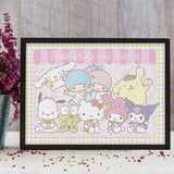 Hello Kitty® and Friends My Favorite Flavor 1000 Piece Jigsaw Puzzle | Collectible Puzzle Artwork Featuring Hello Kitty, Cinnamoroll, Keroppi | Officially-Licensed Hello Kitty Puzzle & Merchandise USAOPOLY