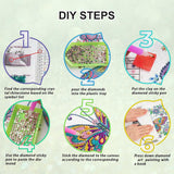 Anuver Diamond Painting Kits for Adults, Elephant 5D Special Shape Crystal Rhinestones Diamond Painting for Beginners, Diamond Art Kits for Home Wall Decoration, 12×12 Inch Anuver