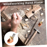 Vaguelly Thumb Planer Japanese Plane Violin Hand Maker Tool Hand Wood Planer Violin Makers Plane Mini Hand Planer for Woodworking Carpenter Tools Woodworking Plane Viola Steel Handheld Vaguelly