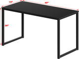 SHW Home Office 40-Inch Computer Desk, Black SHW