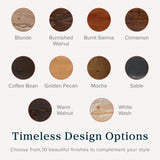 Dakota 48 Inch Floating Fireplace Mantel Shelf | Burnished Walnut | Handcrafted Natural Pine Wood Shelves | Rustic Farmhouse Wall-Mounted Mantel for Fireplaces & Home Decor | 48” W x 3” H x 8” D MANTELSDIRECT