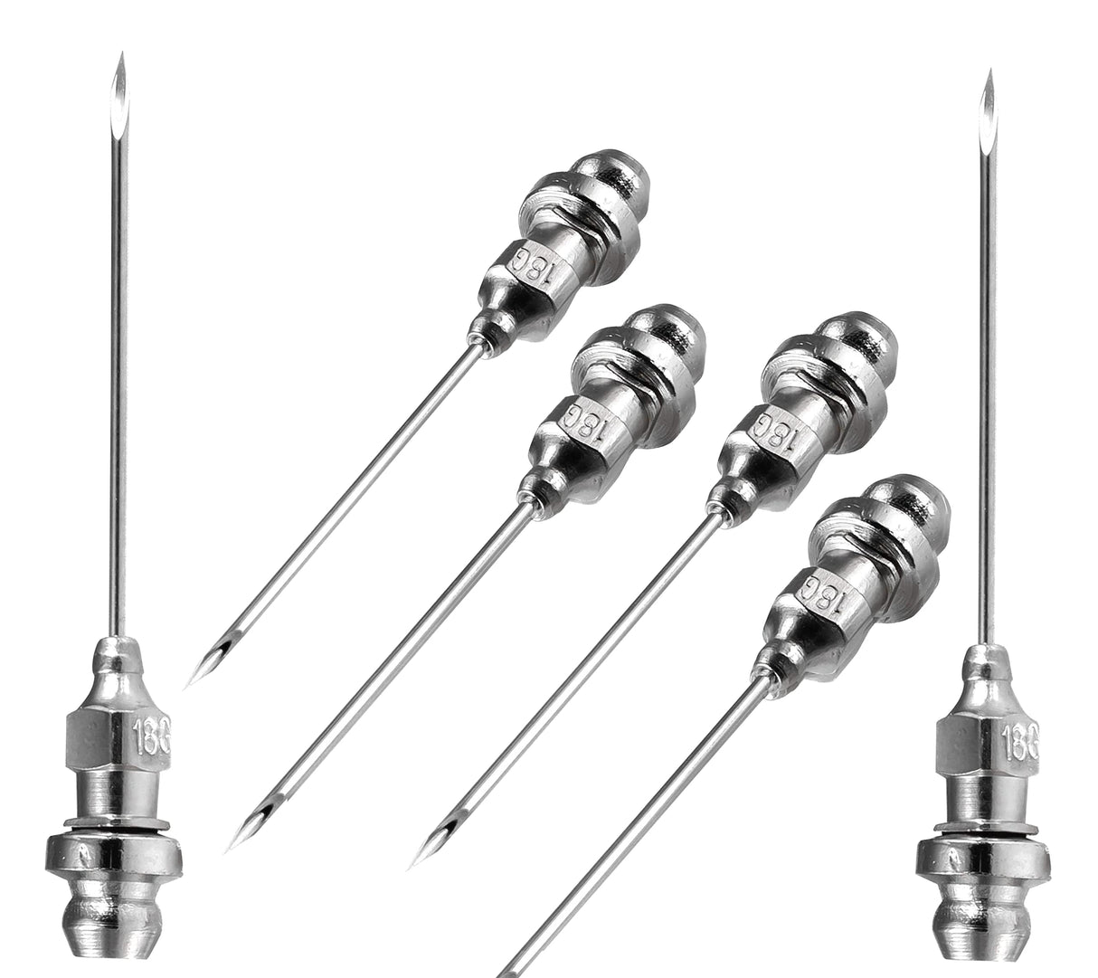 OKYOUK Bearing Grease Injector Needle,Grease Needle Nozzle, for injecting Grease into Sealed CV Joints (Injector Needle 6Pcs) OKYOUK