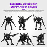 RESIONE Tough 74 3D Printer Resin, Impact-Resistant Photopolymer for LCD DLP MSLA– Wear-Resistant, Low Shrinkage, Durable Resin for Action Figures, Tabletop Miniatures & Joints, Black, 1KG RI RESIONE