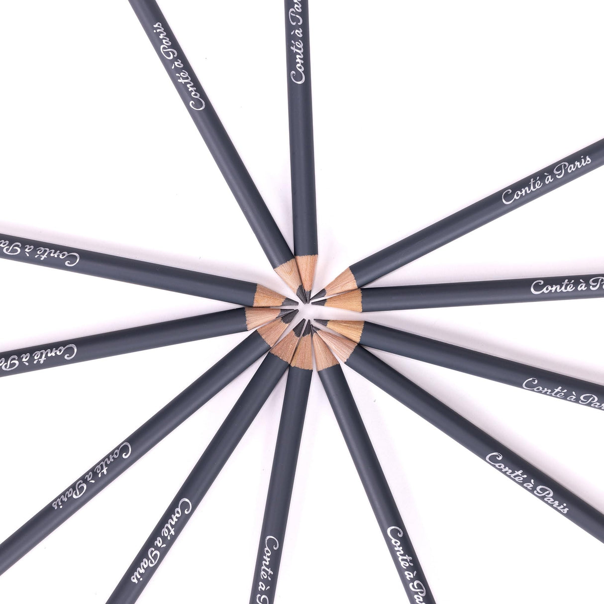 Conté à Paris 12 Count Assorted Graphite Pencil Drawing Set Conté à Paris