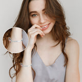 10 Pieces Sublimation Round Bracelet Trays Blank Base Bracelets with 10 Pieces 0.79 Inch Heat Transfer Round Blanks and 10 Pieces High Temperature Glues for DIY Bracelet Handicrafts Decors Hicarer