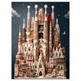 Anatolian Puzzle - La Sagrada Familia, 1000 Piece Puzzle, #1163 Anatolian