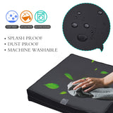 9 Pack Patio Cushion Covers Set Outdoor Furniture Cushion and Pillow Cover Replacement Fit for 5 Pieces 4-Seater Wicker Rattan Patio Sectional Sofa Chair Couch Set,Dark Gray-Cover Only (Large) ClawsCover