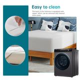 HWGEBY 14 Inch Twin Mattress in a Box,Gel Memory Foam Mattress with Tight-top Cover,Medium Firm Mattress for Cool Sleep Relieving,Twin Mattress for Sleep and Pressure Relief,CertiPUR-US Certified HWGEBY