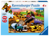 Ravensburger Construction Crowd Jigsaw Puzzle | 60 Unique Pieces | Engaging Toy for Kids Anti-Glare Surface | Promotes Concentration & Creativity Ravensburger