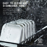 DELLING Ultra-Strong 3 Oz Ceramic Dip Bowls Set, White Dipping Sauce Bowls/Dishes for Tomato Sauce, Soy, BBQ and other Party Supplies - Set of 6 DELLING