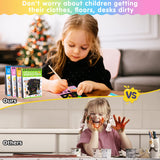 YSCare 24 Pack Scratch Arts and Crafts Notebooks, Rainbow Scratch Arts Paper, Stuffers Essentials Gifts for Kids Ages 4-8 Birthday Party Favors Stocking Stuffers YSCare