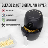 Belaco Air Fryer, 2.1Qt Digital Display, Rapid Air Circulation, Air Fryers, 60 Min Timer, Small Air Fryer, Adjustable Temperature, Dishwasher Safe Basket BEL-AF-02 Belaco