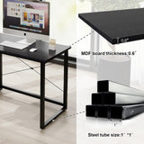 Natwind Two Person Desk with Storage Shelves, 92.5" Double Computer Desk with PC case Stand for Home Office, Home Craft Table Workstation, Heat Press Table, Long Gaming Desk,Black Natwind