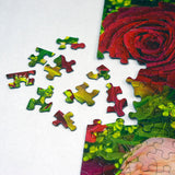 Springbok Spring Fever 500 Piece Jigsaw Puzzle for Adults - Colorful Butterfly and Flowers - Relaxing Puzzle with Unique Precision Fit Pieces - Finished Size 20" x 20" Springbok