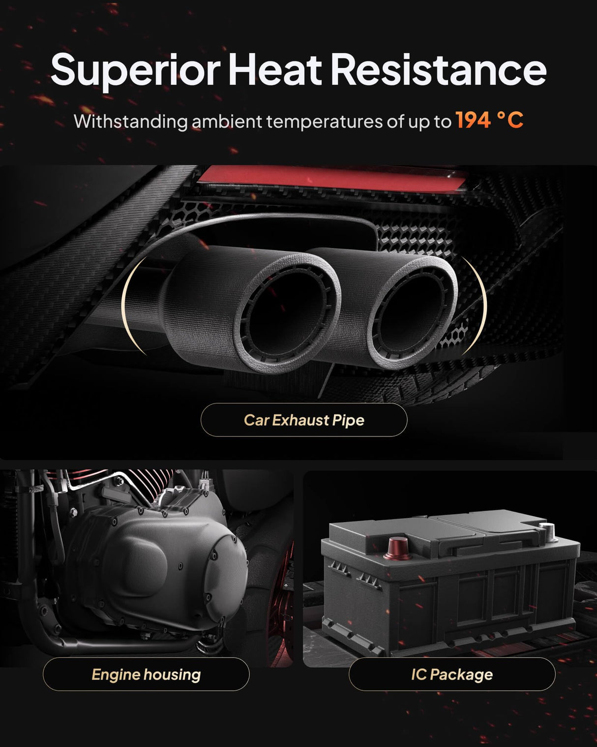 ELEGOO Carbon Fiber PAHT Filament 1.75mm Black 1KG, Nylon CF High Temp 3D Printing Filament, High Strength & Rigidity, Corrosion Resistance, 1KG(2.2lbs) Spool for Enclosed FDM 3D Printers ELEGOO