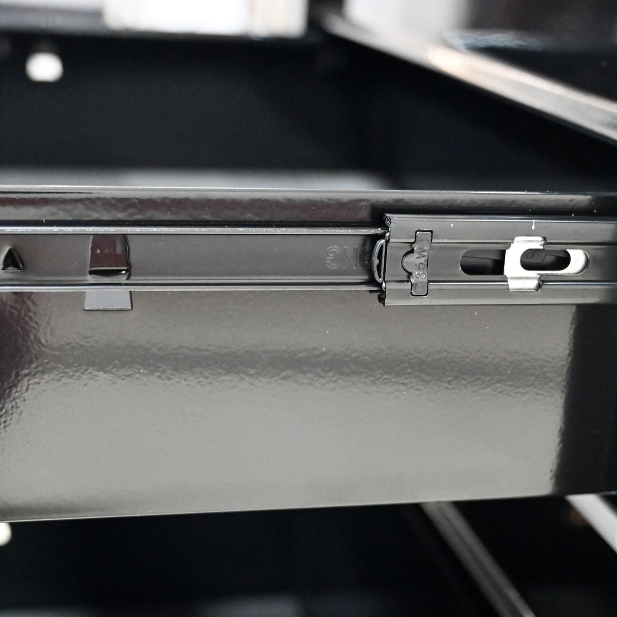 HFYee Rolling Tool Chest Metal Tool Box with Wheels Tool Cabinet Portable Tool Box with Wheels 4 Drawers Multifunctional Tool Cart with Wheels Craftsman Tool Chest, Black HFYee