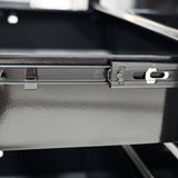 HFYee Rolling Tool Chest Metal Tool Box with Wheels Tool Cabinet Portable Tool Box with Wheels 4 Drawers Multifunctional Tool Cart with Wheels Craftsman Tool Chest, Black HFYee