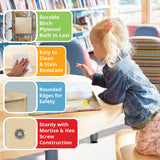 Contender 2 Shelf Horizontal Bookcase (48" Width) |Montessori Shelf - Toy Storage Organizer, Arts, Crafts & Supplies Storage Unit | for Home, Office, Classroom, Daycare Contender