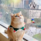 Pet Memorial Gifts for Dogs Cat: Loss of Dog Sympathy Gift- Rainbow Bridge Heart Shape Crystal Suncatcher, Pet Remembrance Ornament in Memory of Puppy, Thoughtful Passing Away Sympathy Keepsake Cynlsum