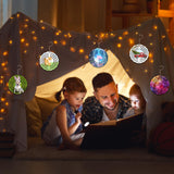 10 Pack Sublimation Wind Spinner Blanks, 3 Inch 3D Aluminum Metal Wind Spinners Hanging Wind Spinner Sublimation Products for DIY Crafts Indoor Outdoor Yard Garden Window Decoration Gifts (Round) MRHEPHAESTUS