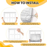 Frienda 24 Pcs Garage Door Insulation Panels Kits Double Bubble Reflective Aluminum Foil Radiant Barrier Thermal Insulation Sheet for Garages Greenhouses Attics Walls Windows (24 x 48 Inch) Frienda