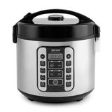 Aroma Housewares AROMA® Professional 20-Cup (Cooked) / 5Qt. Digital Rice Cooker, Steamer, and Slow Cooker Pot with 10 Smart Cooking Modes, Including Sauté-then-Simmer® AROMA