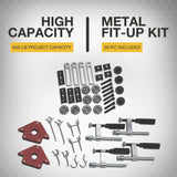 Klutch Mobile Welding Table, Welding Tools Metal Fit-Up Kit With Firm Grip Handle And Heavy-Duty Swivel Casters, Welding Equipment Welding Table Top Klutch