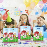 MEMOVAN Farm Party Gift Bags - 30pcs, Farm Party Favors with Plastic Goodies, Candy Treat Snack Bags for Kids, Barnyard Cow Farmhouse Theme Birthday & Baby Shower Decoration MEMOVAN
