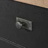 Sauder Cottage Road 4-Drawer Chest/Dresser, L: 32.44" x W: 19.29" x H: 44.92", Raven Oak Finish Sauder