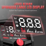 YESWELDER Large LED Display 125Amp Stick Welder,110V Portable ARC Welding Machine, Mini MMA Welder Machine with Hot Start, Arc Force YESWELDER