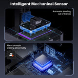 ELEGOO Mars 5 Ultra 9K MSLA Resin 3D Printer, Smart Mechanical Sensor, Fast Printing Up to 150mm/h, AI Camera, WiFi Cluster Printing, Automatic Leveling, Large Printing Size 6.04 * 3.06 * 6.49 inch ELEGOO