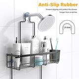 AKTECKE Shower Caddy Hanging Bathroom Organizer: Rustproof Shelf for Inside Shower - No Drilling Racks Over Showerhead - Bath Shelves for Shampoo Soap AKTECKE