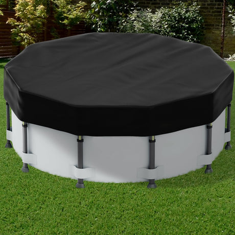 18FT Pool Covers for Above Ground Pools, Safana Round Pool Winter Cover, Tear Resistant Fabric Swimming Pool Covers, Superior Strength & Durability, Prevent Leaves, UV Resistance, Prevent from Debris Safana