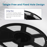 FLASHFORGE Rapid PLA Filament 1.75mm Marble Black, Max 500mm/s High Speed Printing, 3D Printer Filament 1kg Spool, Dimensional Accuracy +/- 0.02mm, Enjoy Exceptional Print Quality FLASHFORGE